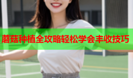 蘑菇种植全攻略轻松学会丰收技巧