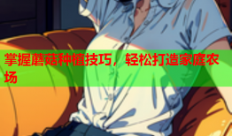 掌握蘑菇种植技巧，轻松打造家庭农场