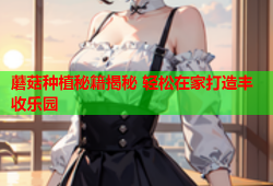 蘑菇种植秘籍揭秘 轻松在家打造丰收乐园