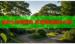 香浓小鸡炖蘑菇 家常秘制美味分享