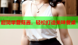 超简单蘑菇酱，轻松打造美味餐桌