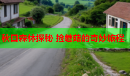 秋日森林探秘 捡蘑菇的奇妙旅程