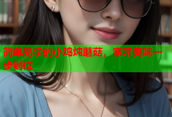 简单易学的小鸡炖蘑菇，家常美味一步到位