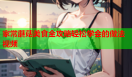 家常蘑菇美食全攻略轻松学会的做法视频