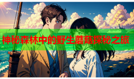 神秘森林中的野生蘑菇探秘之旅