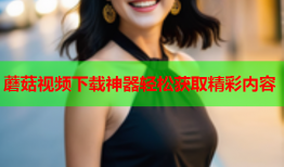 蘑菇视频下载神器轻松获取精彩内容