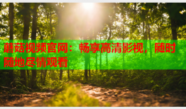 蘑菇视频官网：畅享高清影视，随时随地尽情观看