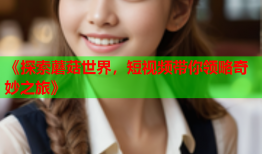 《探索蘑菇世界，短视频带你领略奇妙之旅》