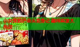 小女孩的蘑菇头变身记 趣味剪发大挑战