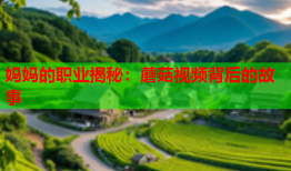 妈妈的职业揭秘：蘑菇视频背后的故事