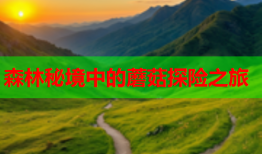 森林秘境中的蘑菇探险之旅