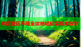 家庭蘑菇养殖全攻略轻松实现丰收梦