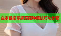 在家轻松掌握蘑菇种植技巧与步骤