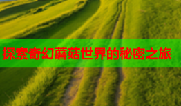 探索奇幻蘑菇世界的秘密之旅