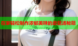 在家轻松制作浓郁美味的蘑菇汤秘籍