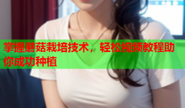 掌握蘑菇栽培技术，轻松视频教程助你成功种植