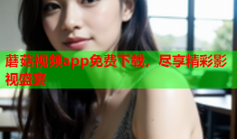 蘑菇视频app免费下载，尽享精彩影视盛宴