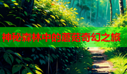 神秘森林中的蘑菇奇幻之旅