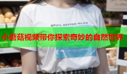 小蘑菇视频带你探索奇妙的自然世界
