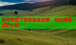 蘑菇视频下载安装全攻略，轻松畅享精彩影视