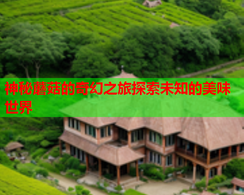 神秘蘑菇的奇幻之旅探索未知的美味世界