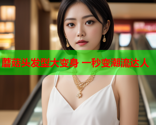 蘑菇头发型大变身 一秒变潮流达人