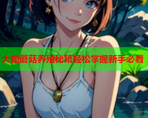 大棚蘑菇养殖秘籍轻松掌握新手必看