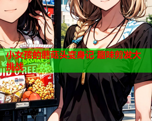 小女孩的蘑菇头变身记 趣味剪发大挑战
