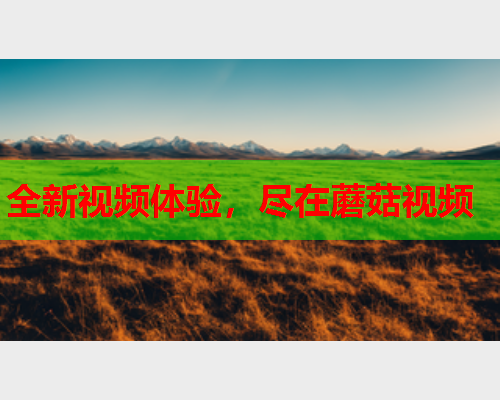 全新视频体验，尽在蘑菇视频