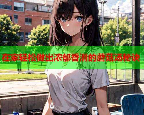 在家轻松做出浓郁香滑的蘑菇汤秘诀