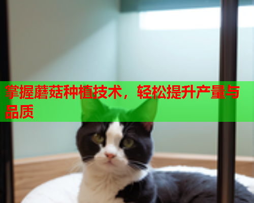 掌握蘑菇种植技术，轻松提升产量与品质