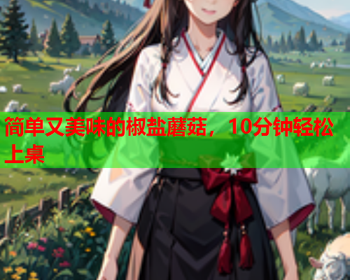 简单又美味的椒盐蘑菇，10分钟轻松上桌