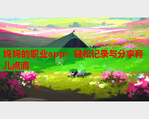 妈妈的职业app：轻松记录与分享育儿点滴